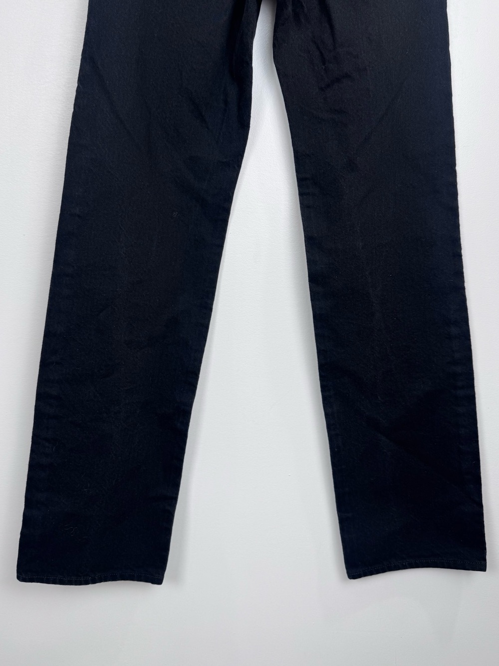 Nili Lotan Women Smith Straight Leg Black Jean Size 25 - Picture 3 of 8